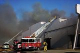 Пожар Wine Central Warehouse тушили около семи часов 
